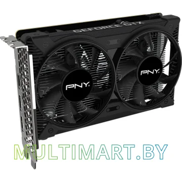 Видеокарта PNY GeForce GTX 1650 Dual Fan 4GB GDDR6 (VCG16504D6DFPPB) картинка 2
